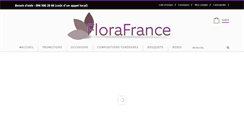 Desktop Screenshot of florafrance.com